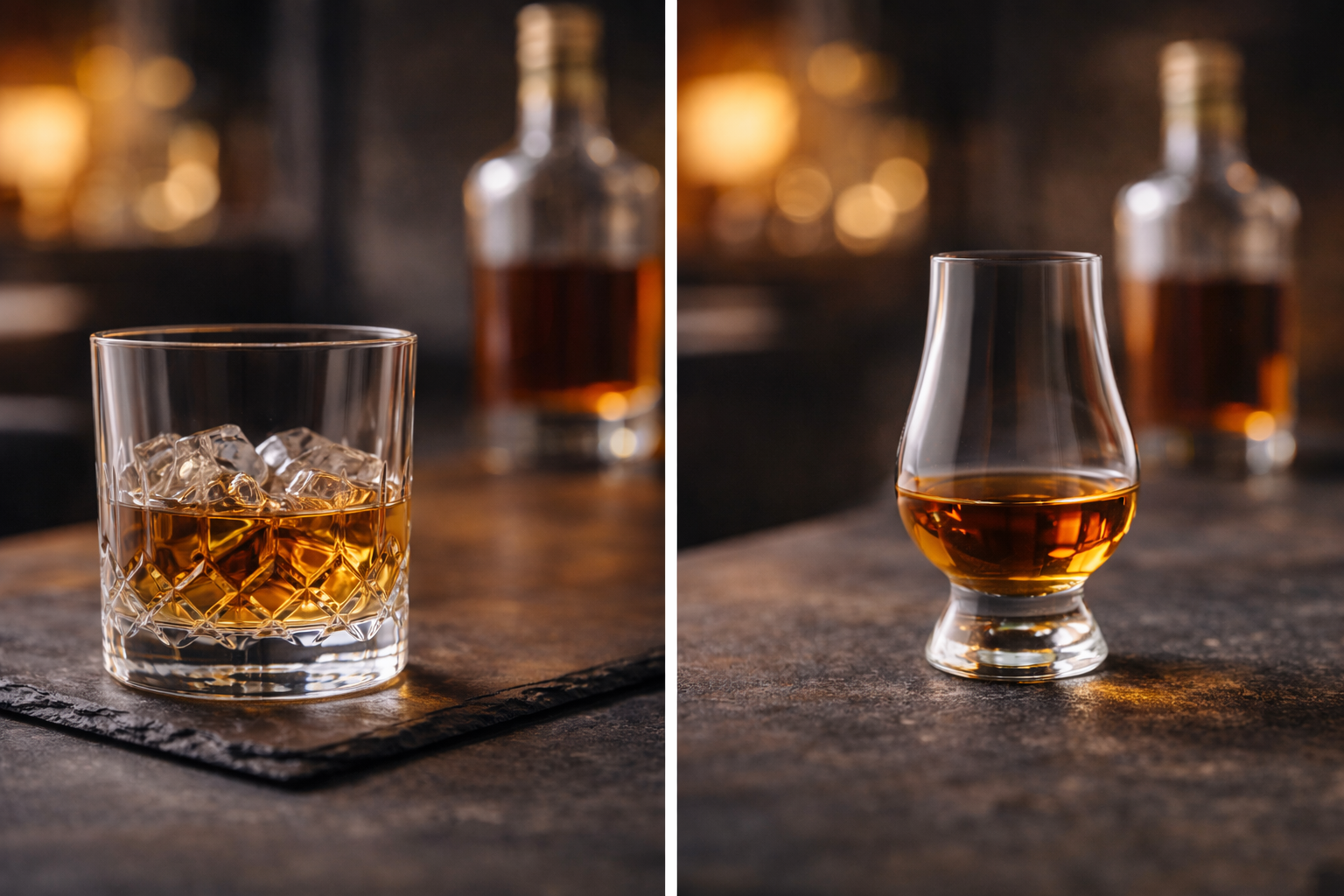 szklanki do whisky a tumbler